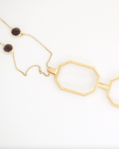 Dianna Gemstone Neckglasses