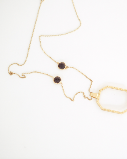 Dianna Gemstone Neckglasses