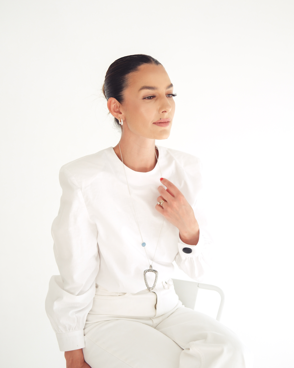 Susan Gemstone Neckglasses