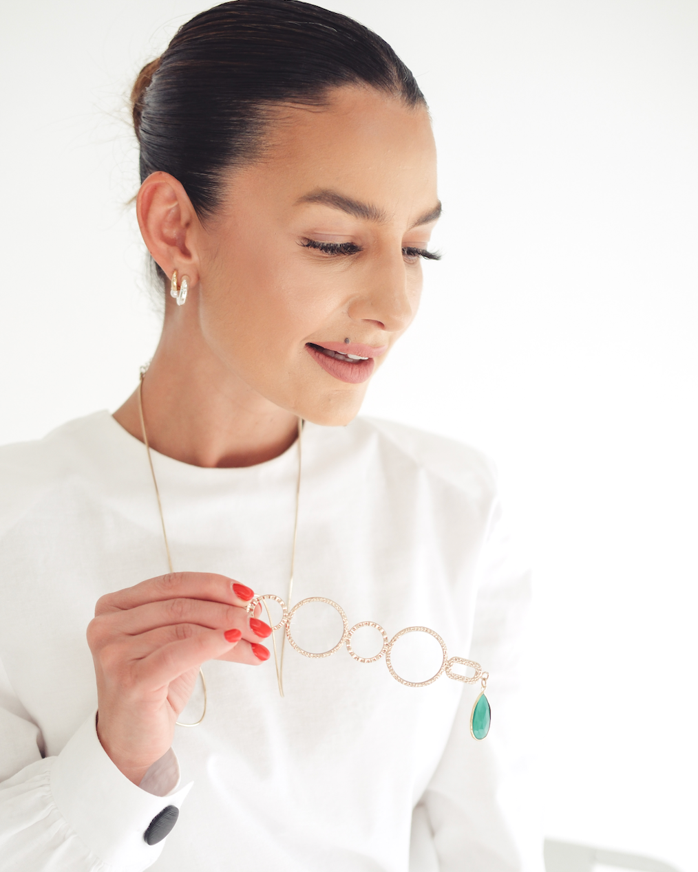 Karen Gemstone Neckglasses