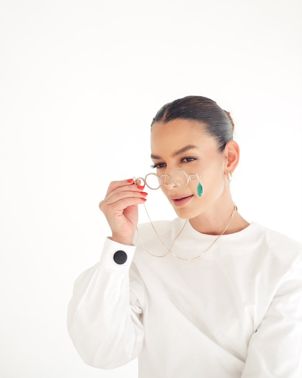 Karen Gemstone Neckglasses