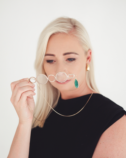 Karen Gemstone Neckglasses